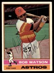 1976 Topps #20 Bob Watson Front Thumbnail
