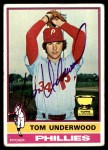 1976 Topps #407 Tom Underwood Front Thumbnail