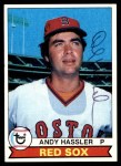1979 Topps #696 Andy Hassler Front Thumbnail
