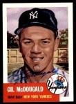 1991 Topps 1953 Archives #43 Gil McDougald Front Thumbnail