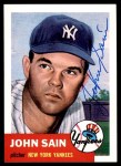 1953 Topps Archives #119 Johnny Sain Front Thumbnail