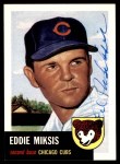 1991 Topps 1953 Archives #39 Eddie Miksis Front Thumbnail