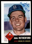 1953 Topps Archives #137 John Rutherford Front Thumbnail
