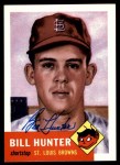 1953 Topps Archives #166 Billy Hunter Front Thumbnail