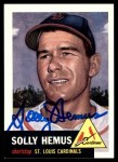 1953 Topps Archives #231 Solly Hemus Front Thumbnail