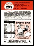 1953 Topps Archives #299 Dusty Rhodes Back Thumbnail