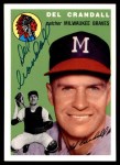 1994 Topps 1954 Archives #12 Del Crandall Front Thumbnail
