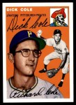 1954 Topps Archives #84 Dick Cole Front Thumbnail
