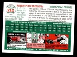 1954 Topps Archives #212 Mickey Micelotta Back Thumbnail