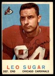1959 Topps #154 Leo Sugar Front Thumbnail