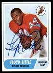 1968 Topps #173 Floyd Little Front Thumbnail