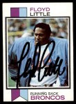 1973 Topps #289 Floyd Little Front Thumbnail