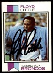 1973 Topps #289 Floyd Little Front Thumbnail