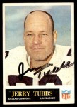 1965 Philadelphia #55 Jerry Tubbs Front Thumbnail