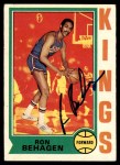 1974 Topps #11 Ron Behagen Front Thumbnail