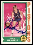 1974 Topps #58 John Mengelt Front Thumbnail
