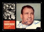 1962 Topps #83 Frank Varrichione Front Thumbnail