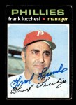 1971 Topps #119 Frank Lucchesi Front Thumbnail