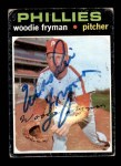 1971 Topps #414 Woodie Fryman Front Thumbnail