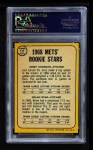 1968 Topps #177 - Nolan Ryan / Jerry Koosman Mets Rookies Back Thumbnail