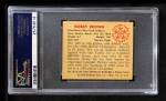 1950 Bowman #101 Bobby Brown Back Thumbnail