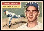 1956 Topps #79 Sandy Koufax Front Thumbnail