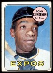 1969 Topps #208 MON Donn Clendenon Front Thumbnail