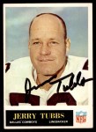 1965 Philadelphia #55 Jerry Tubbs Front Thumbnail