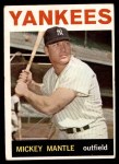 1964 Topps #50 Mickey Mantle Front Thumbnail