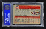 1957 Topps #283 Wes Covington Back Thumbnail