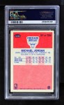 1986 Fleer #57 Michael Jordan Back Thumbnail