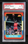 1986 Fleer #57 Michael Jordan Front Thumbnail