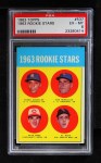 1963 Topps #537 - Pete Rose / Al Weis / Ken McMullen / Pedro Gonzalez #537 Rookie Stars Front Thumbnail