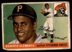 1955 Topps #164 Roberto Clemente Front Thumbnail