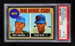 1968 Topps #177 - Nolan Ryan / Jerry Koosman Mets Rookies Front Thumbnail