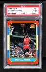 1986 Fleer #57 Michael Jordan Front Thumbnail