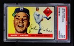1955 Topps #25 Johnny Podres Front Thumbnail