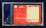 1958 Topps #62 Jim Brown Back Thumbnail