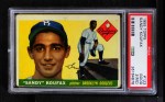 1955 Topps #123 Sandy Koufax Front Thumbnail