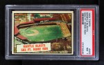 1961 Topps #406 - Mickey Mantle Baseball Thrills Front Thumbnail