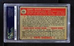 1952 Topps #313 Bobby Thomson Back Thumbnail