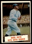 1961 Topps #401 - Babe Ruth Baseball Thrills Front Thumbnail