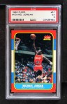 1986 Fleer #57 Michael Jordan Front Thumbnail