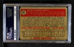 1952 Topps #311 Mickey Mantle Back Thumbnail
