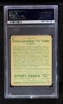 1933 Goudey Sport Kings #1 Ty Cobb Back Thumbnail