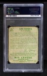 1934 Goudey #37 Lou Gehrig Back Thumbnail
