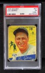 1934 Goudey #37 Lou Gehrig Front Thumbnail