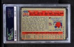 1957 Topps #284 Don Zimmer Back Thumbnail