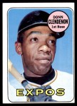 1969 Topps #208 MON Donn Clendenon Front Thumbnail