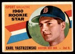1960 Topps #148 - Carl Yastrzemski Rookie Star Front Thumbnail